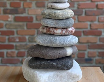 Zen Beach Pebbles for Balancing and Stress Relief Sea Stones for Meditation and Relaxation  Meditation Rocks Set  Balancing and Inner Peace