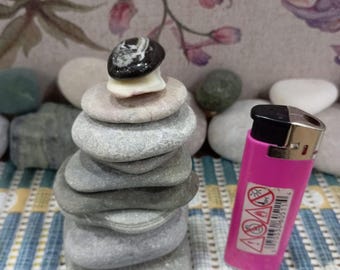 Harmony Beach Stones | Calming Sea Pebbles | Balancing Zen Rock Collectionranquility Stones Kit |Stone Stacking | Sea Pebbles Meditation Set