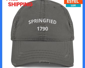 Cotton Low Profile Baseball Cap with Embroidered Design Distressed Dad Hat Fashionable Dad Hat Helldivers Сap Gym Рat Vintage Baseball Cap