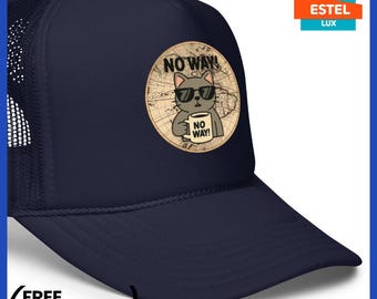 Classic Trucker Cap  Vintage Trucker Hat for Daddy  Fashion Baseball Cap Trucker Cap Trendy Trucker  Cool Summer Hat  New Foam Trucker Hat