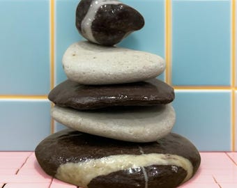 Zen Beach Pebbles for Balancing and Stress Relief Sea Stones for Meditation and Relaxation  Meditation Rocks Set  Balancing and Inner Peace