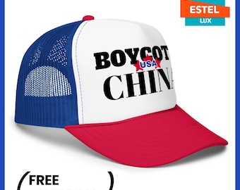 Classic Trucker Cap  Vintage Trucker Hat for Daddy  Fashion Baseball Cap  Trendy Trucker CapTrucker  Cool Summer Hat Chına Boycott