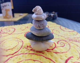 Harmony Beach Stones | Calming Sea Pebbles | Balancing Zen Rock Collectionranquility Stones Kit |Stone Stacking | Sea Pebbles Meditation Set