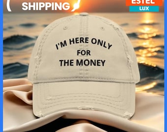Embroidered Cotton Cap, 100% Cotton Hat Dad, Adjustable Strap, Premium Fashion Accessory Distressed Dad Hat Fashion Dad Hat