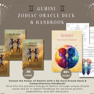 Mazzo degli Oracoli dei Gemelli [30], Guida, 5 Diffusioni personalizzate | Rituali, Diffusioni e Affermazioni | Regalo astrologico