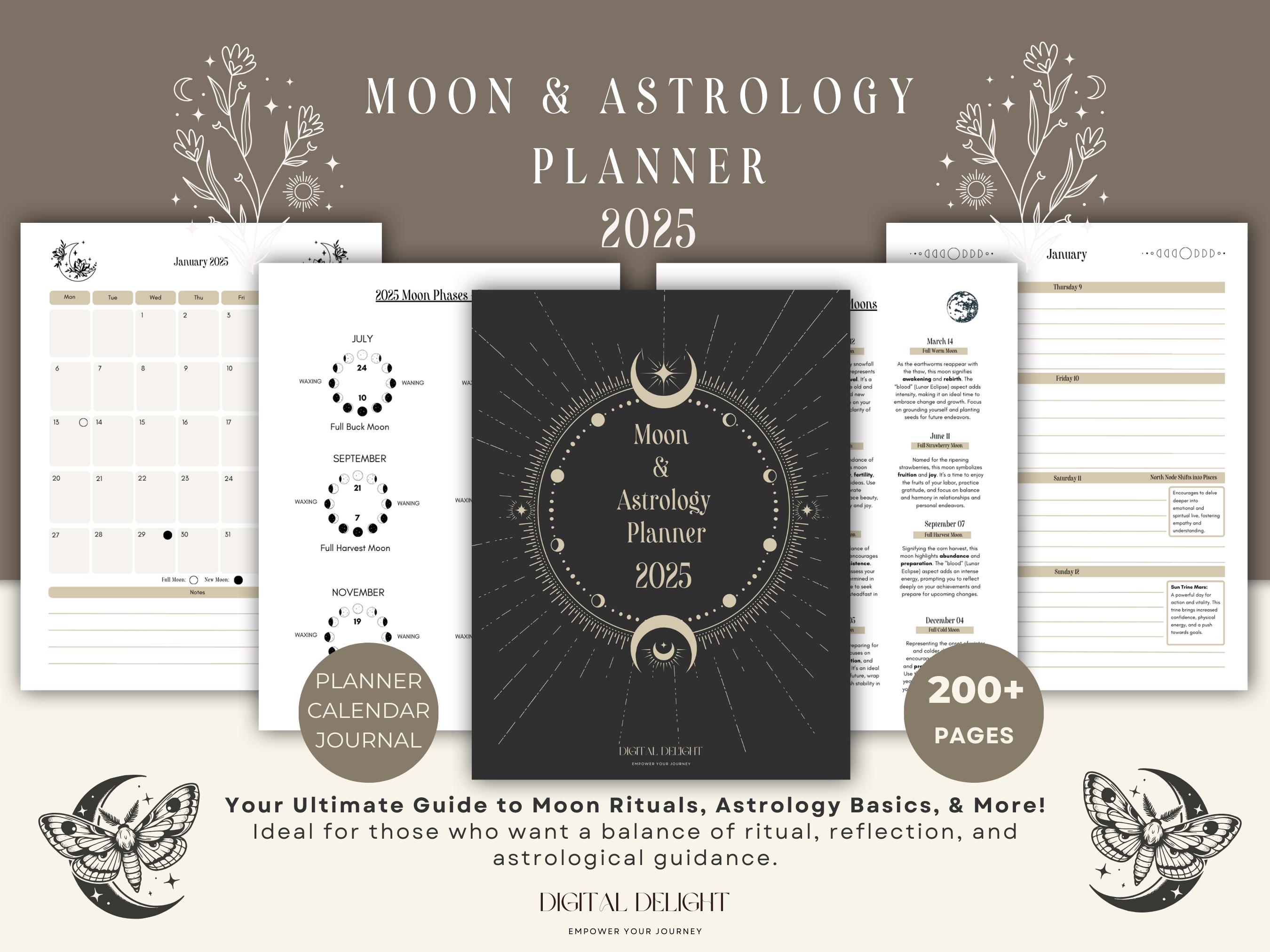 Personalised Astrology Calendar - Etsy Canada