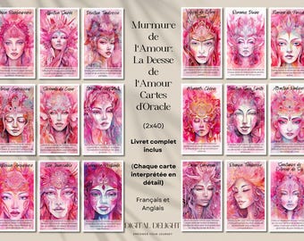 Goddess of Love Oracle Deck: Romantic Heart Guidance (Digital Download)