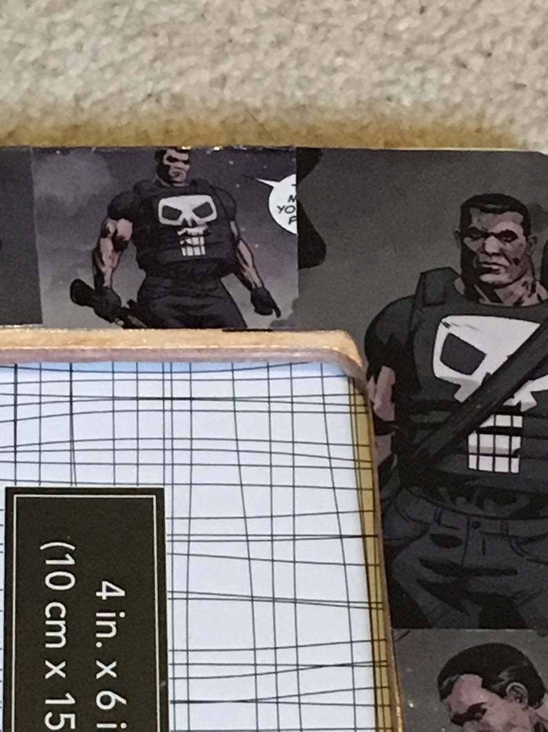 Themed 4 X 6 Picture Frame inspired Daredevil and Punisher
