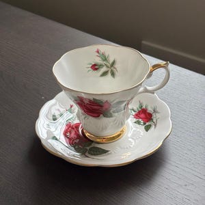 Vintage Royal Albert Sweetheart Roses Tea Cup and Saucer
