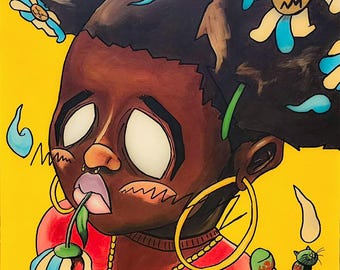 Original Painting Art Prints (11x14 in)