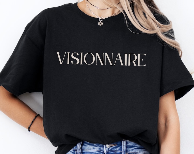 Featured listing image: Statement shirt visionnaire, mindful street fashion