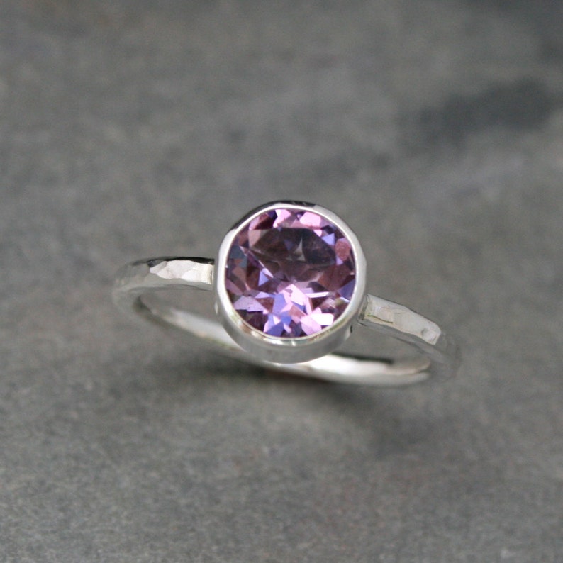 lavender amethyst ring