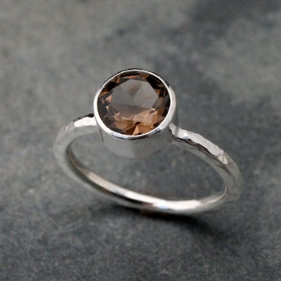 Whiskey quartz rings cheap