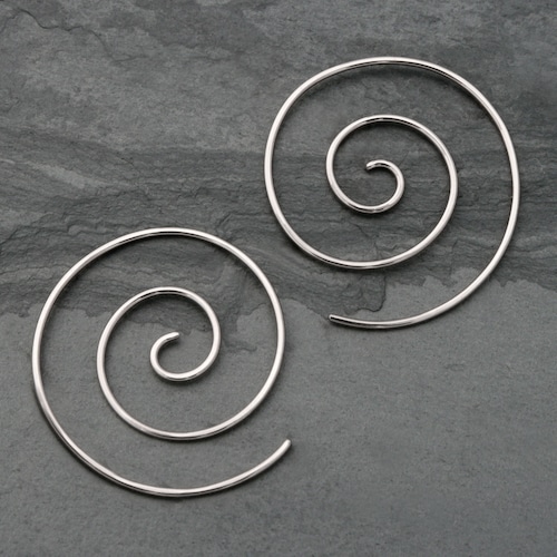 Rectangular Sterling Silver Threader Earrings Minimalist - Etsy