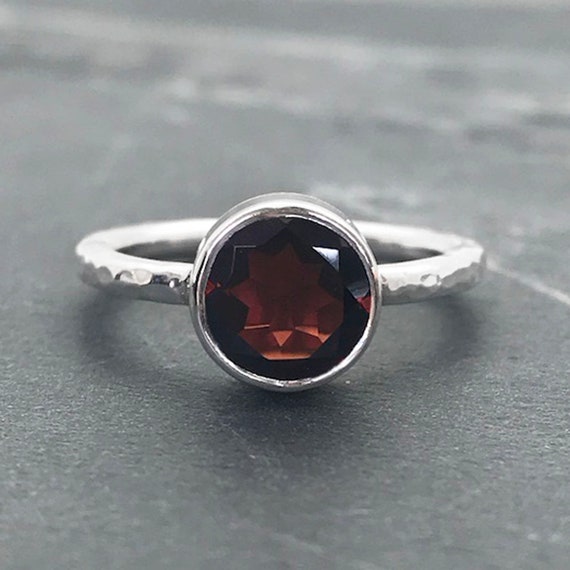 White Quartz Ring Statement Ring Prong Setting Ring Handmade Silver Plated Ring Designer Ring Faceted Gemstone Ring Gift For Her