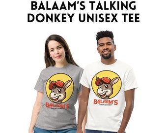 Balaam's Talking Donkey Unisex Tee | Funny Christian Humor Shirt