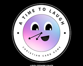 A Time to Laugh - Christian Card Game | Fun & Faith-Filled Digital Download | Bible-Based Party Game