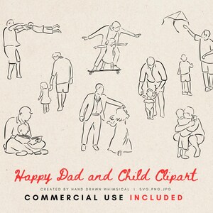 Vater und Kind Illustration - Gesunde Vatertagskunst, emotionale Vater und Kind Zeichnung, digitaler Download Geschenk für Vater