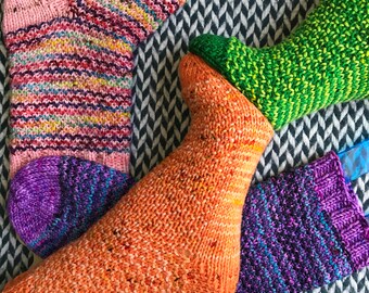 Cappadocia DK Socks dk weight *pdf knitting pattern*