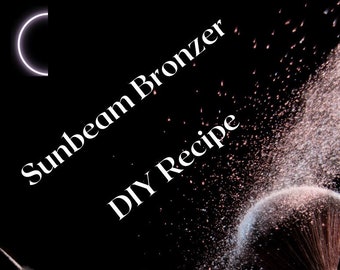 Receta DIY de Sunbeam Bronzer: descarga inmediata en PDF