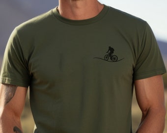Men’s Mountain Bike Tee | MTB Cycling Shirt Gift | Trail Rider T-Shirt