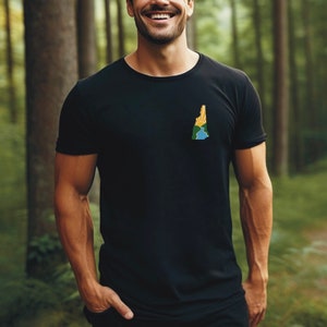 Camiseta &quot;Atardecer en New Hampshire&quot;: regalo para excursionistas en las Montañas Blancas
