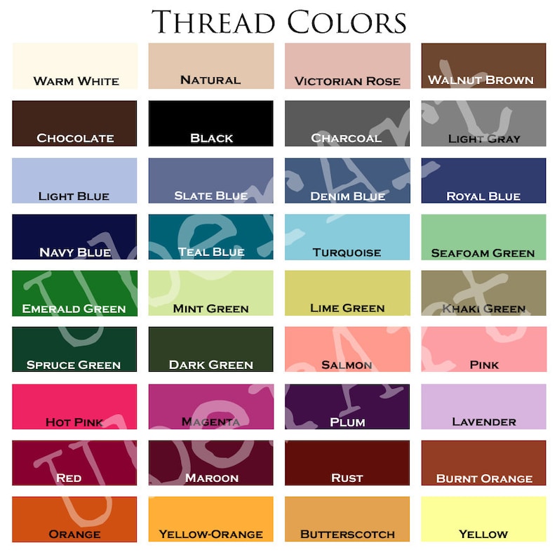 Color chart