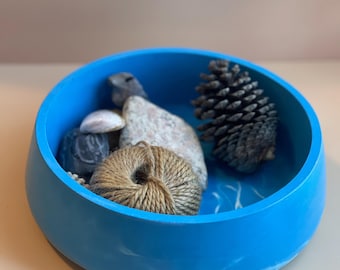 Large Gypsum Bowl: Modern Eco-Friendly Homeware