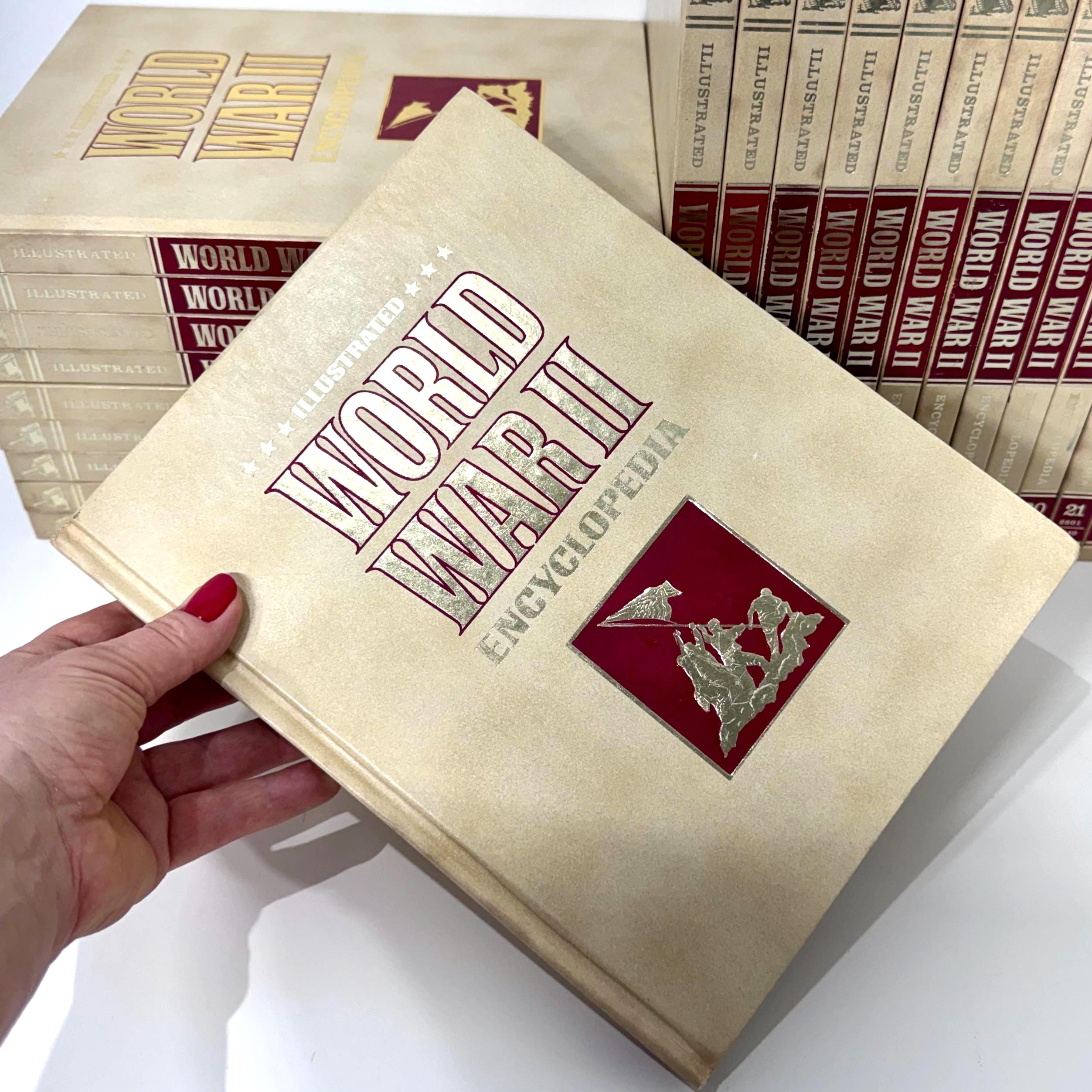 Old World Book Encyclopedia Set - Etsy