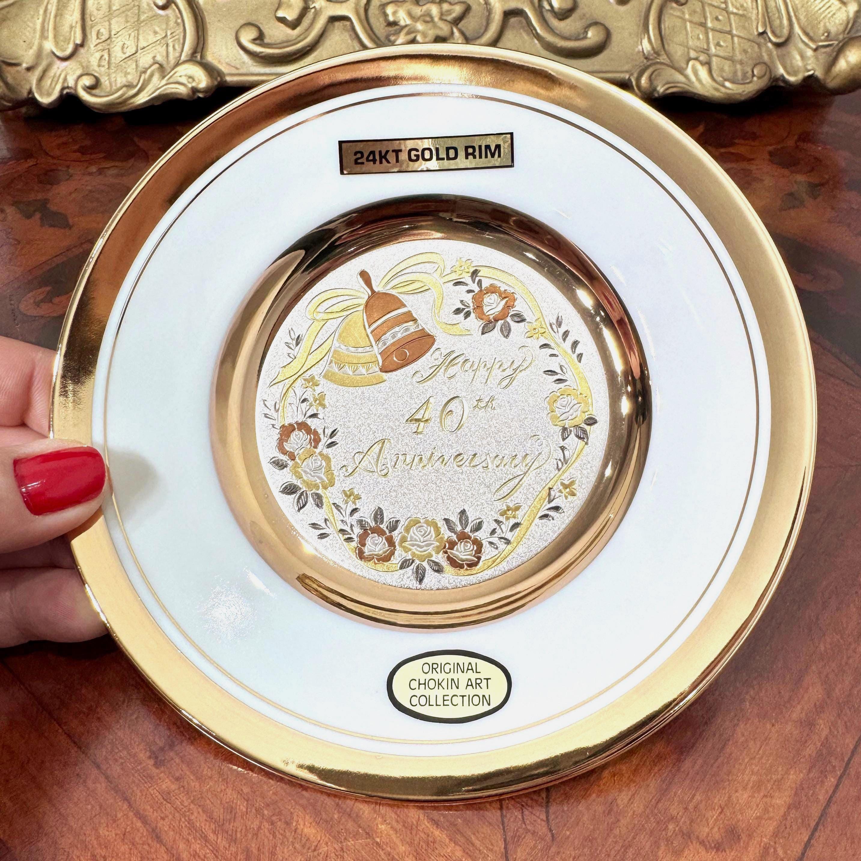 Japan Gold 24k Edged Plates - Etsy