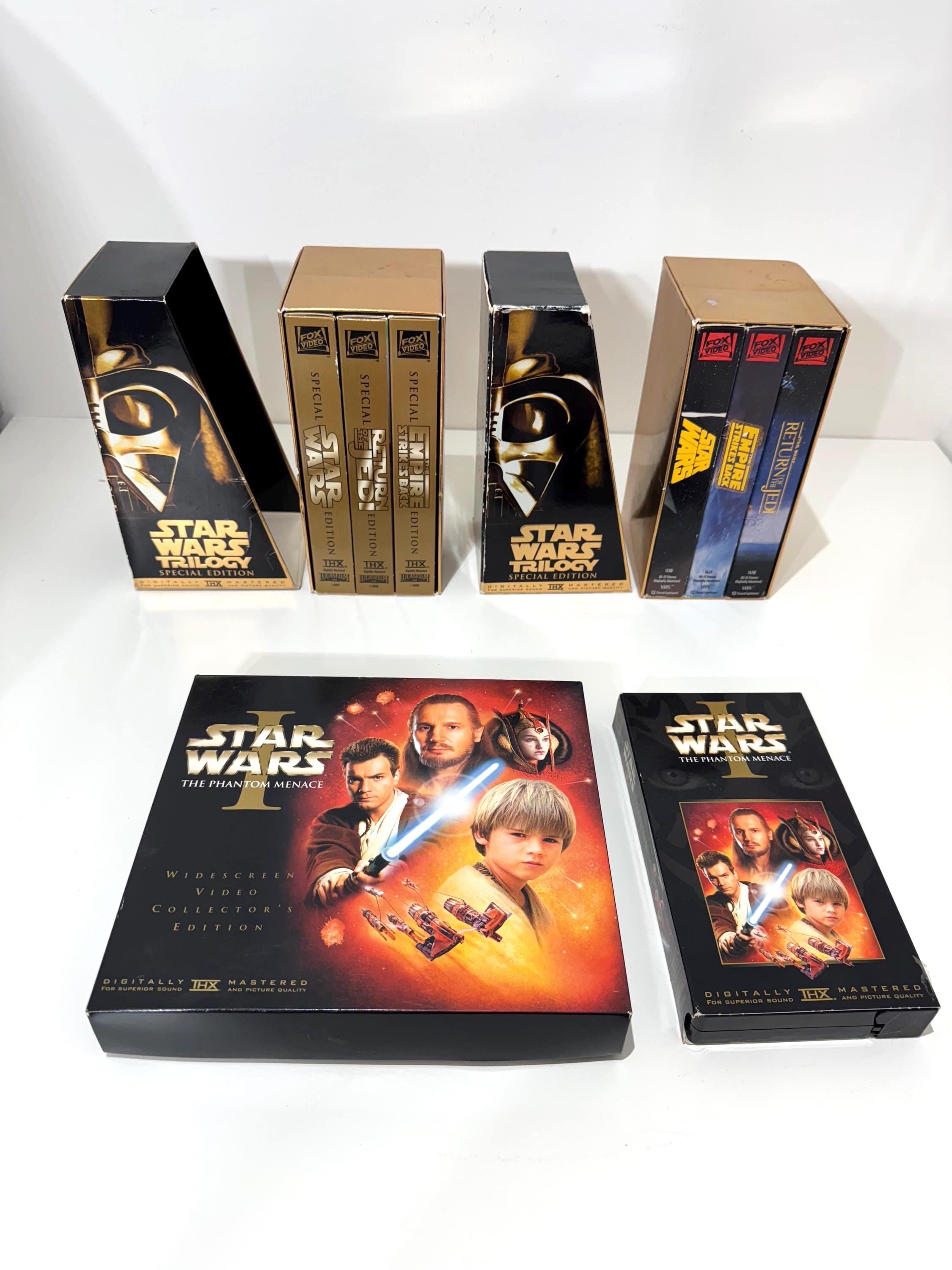 Star Wars First Trilogy VHS 1997, Golden Special Edition, 2