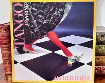 Tango Dancing Alfred Hause and His Orchestra, Vintage LP Album Vinyl Record,  Produced by Polydor Canada 1982, MIM-1-8307 Pop, Folk, World