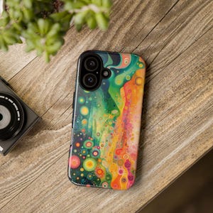 Abstract Art iPhone Case: Tough Protective Phone Cover