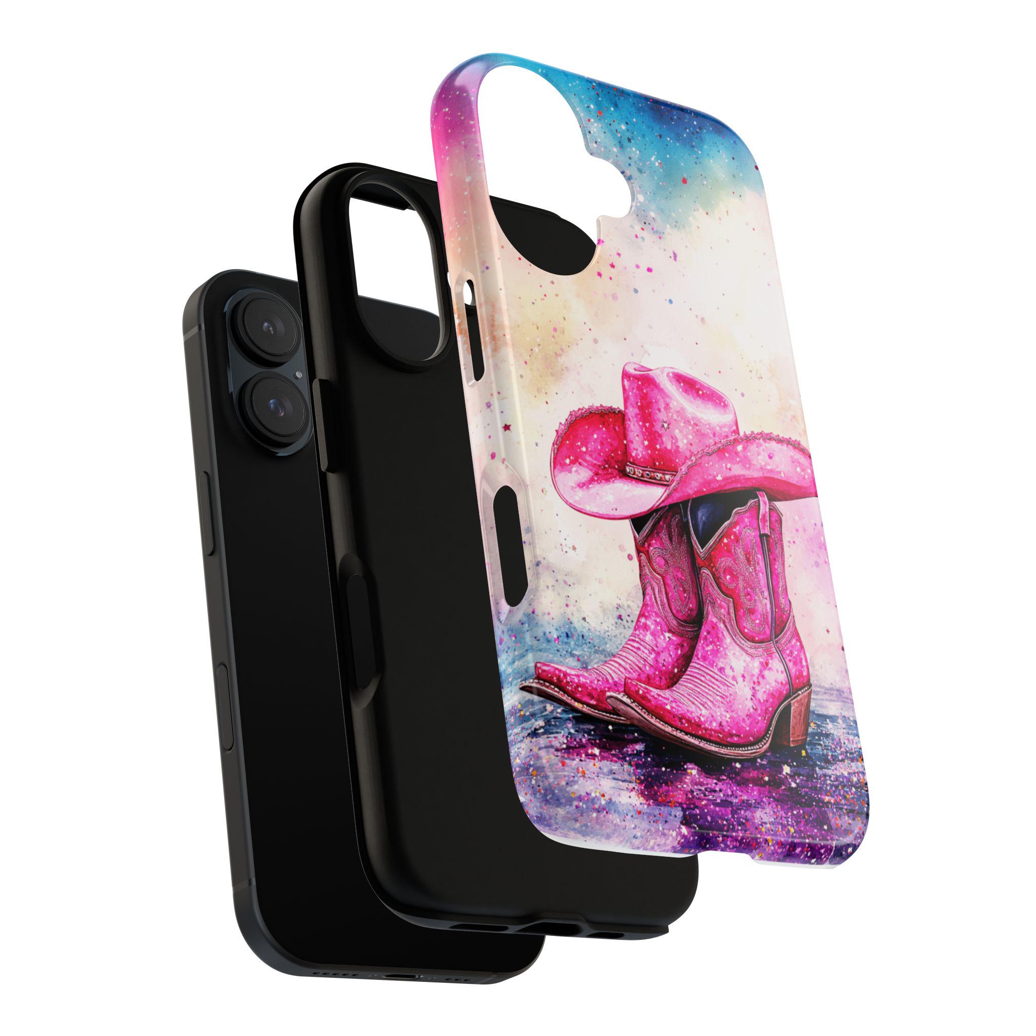 Rhinestone Cowgirl Phone Case: Western Bling, Impact 