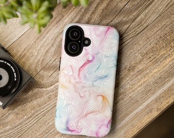 Abstract Colorful iPhone Case: Tough Protective Phone Cover