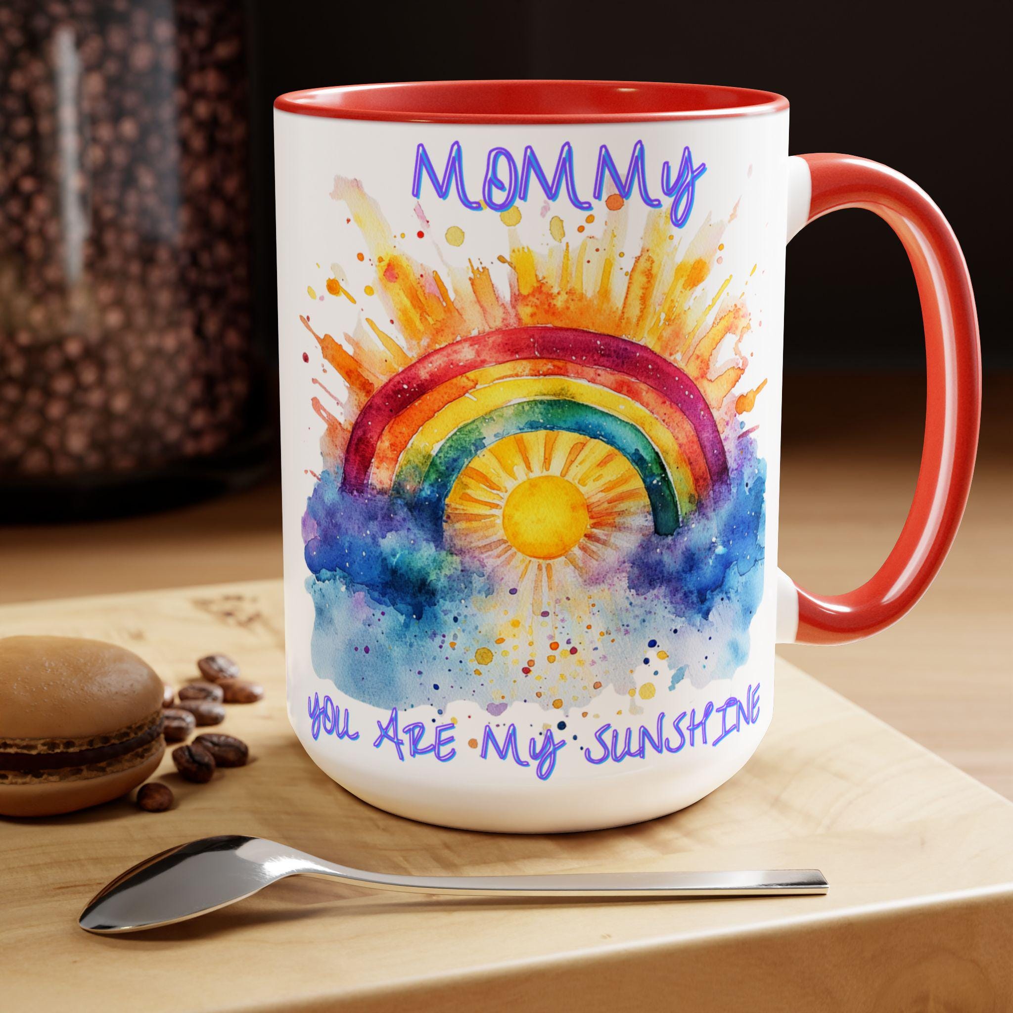 You Are My Sunshine Coffee Mug: Customizable Ceramic Gift