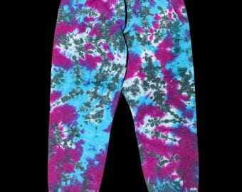 Tie Dye Sweatpants | Galaxy Inspired | Spiral Tie Dye Sweatpants