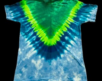 The Birds Eye Tie Dye Shirt | Tie Dye T-Shirt | Customizable | 40 Color Choices | Flying V Tie Dye