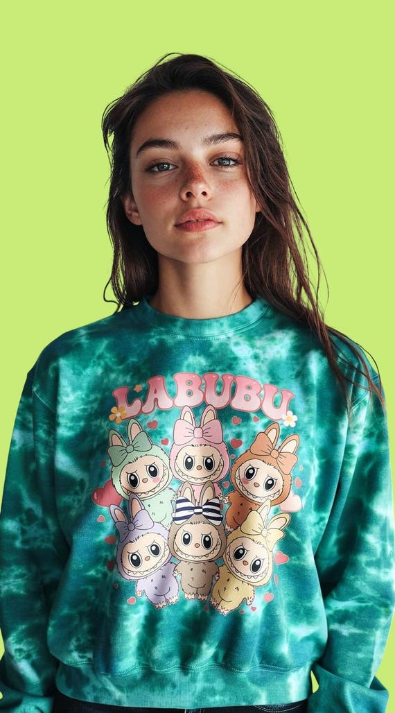 Labubu Monsters, Crewneck Sweatshirt, Labubu Valentines, Cute Labubu Shirt
