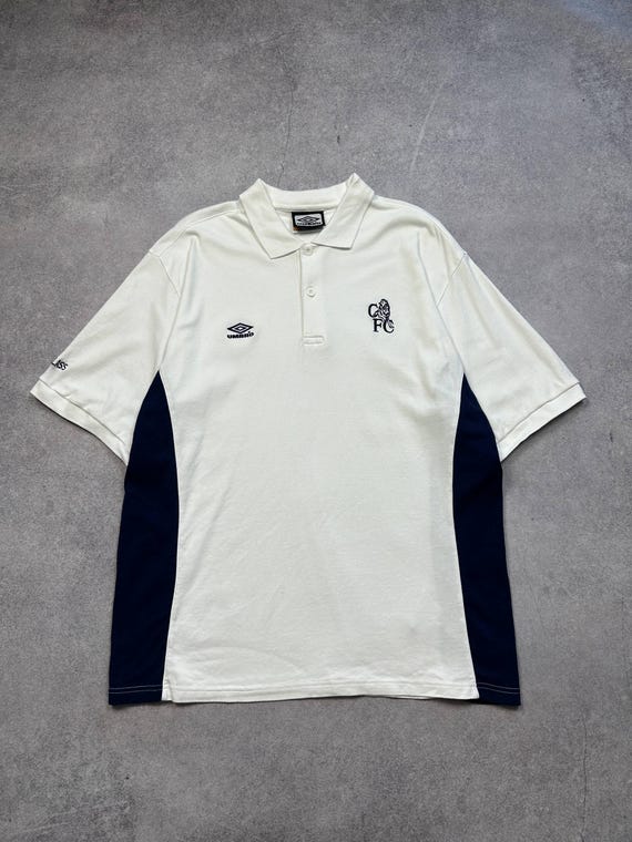 Vintage Umbro Chelsea Football Jersey, Size L – Classic 90s Design