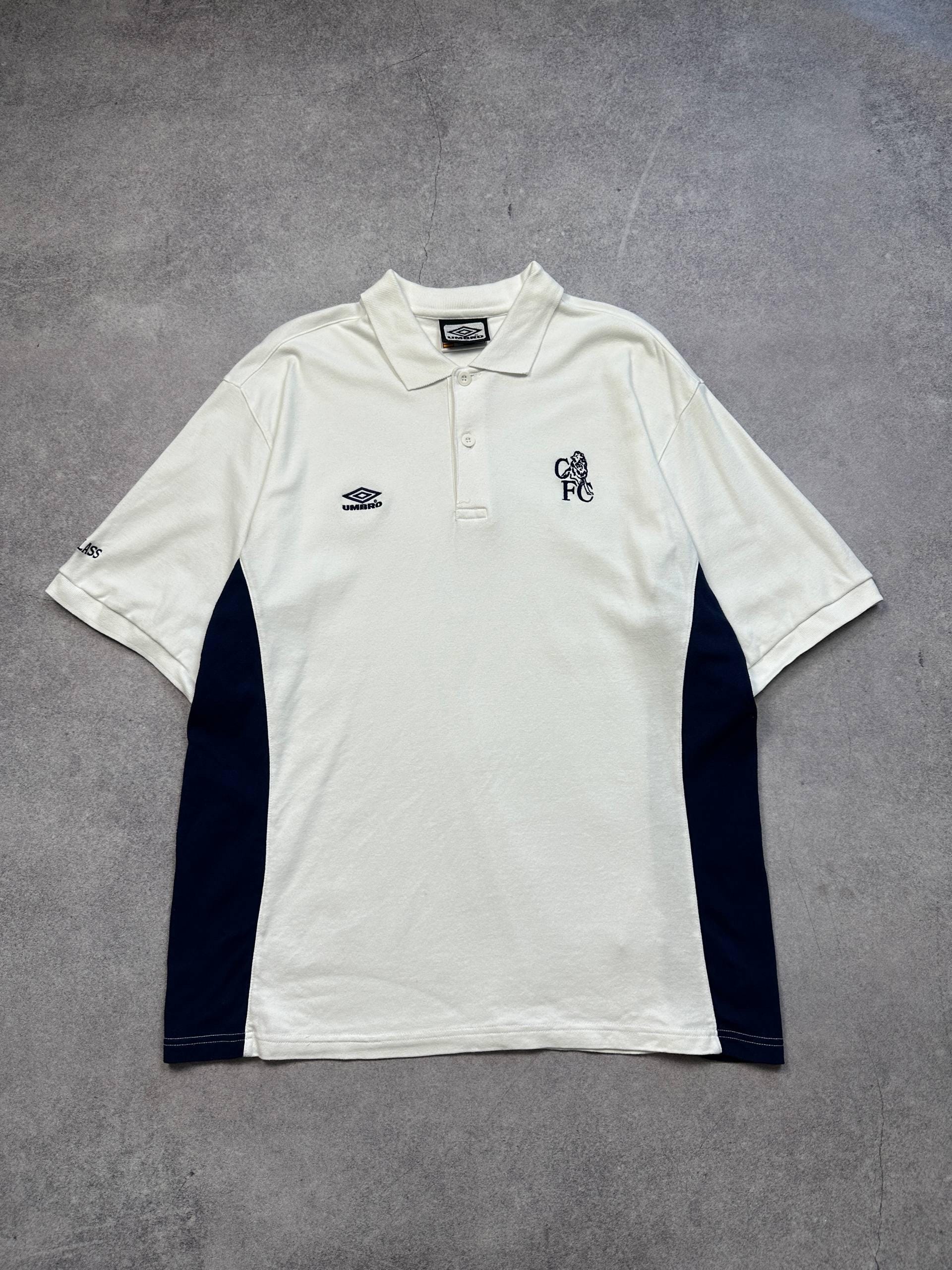 Umbro チェルシーフットボールクラブ ポロシャツ XXL Umbro チェルシーフットボールクラブ ポロシャツ XXL