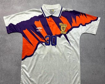 Maillot Canterbury Afflelou rugby vintage blanc bleu 2XL - Collection