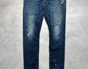Vintage Dsquared2 Jeans, Size 54 (XXL) – Iconic Italian Denim