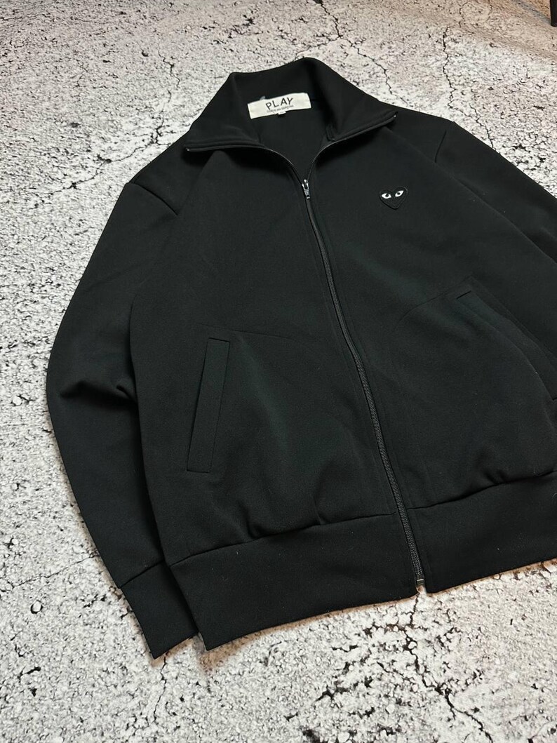 Vintage Comme des Garçons Track Jacket, Size XL – Minimalist Design, Premium Streetwear image 4