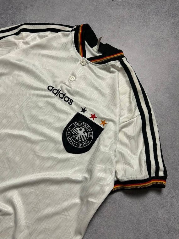 Vintage Adidas Germany Home Football Shirt 1996, Size L – Classic