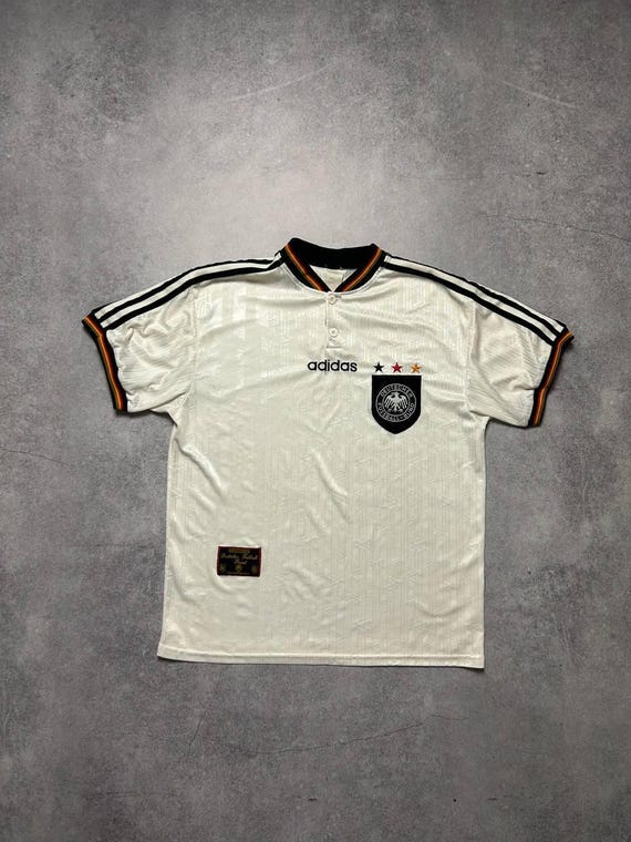 Vintage Adidas Germany Home Football Shirt 1996, Size L – Classic