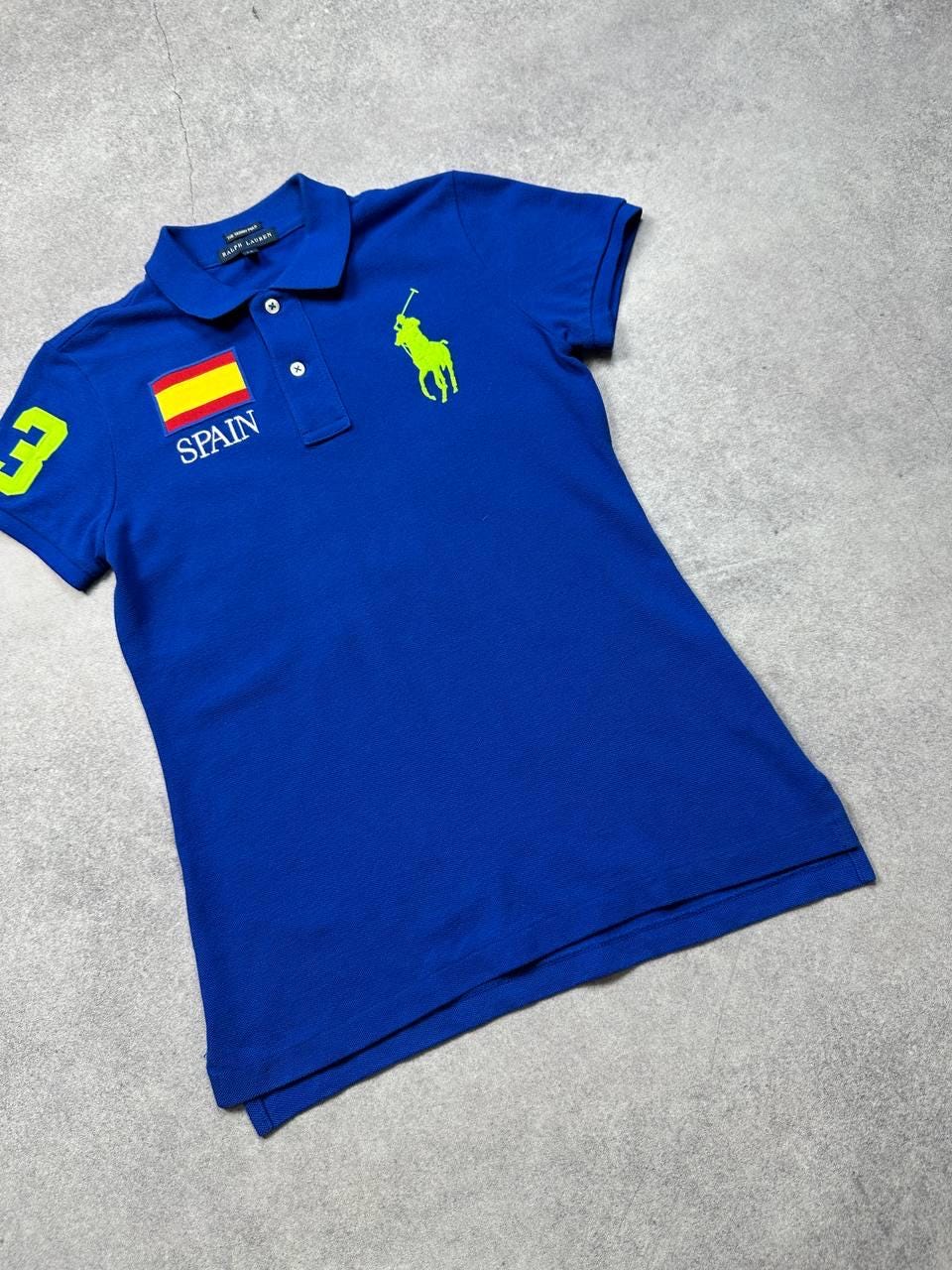 Vintage Polo Ralph Lauren Spain Collared T-shirt, Size S – Classic
