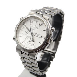 Original Seiko Chronograph Alarm Ref. 7T32-6A00 New battery installed. - Vintage - Original - Very rare Collectors Piece Japan Made