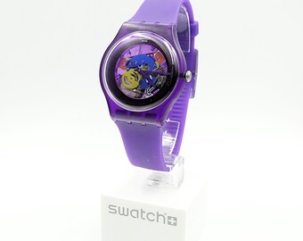 Swatch Gent MIXED UP GV128 - Blue & Purple Swatch Watch With  display picture 3