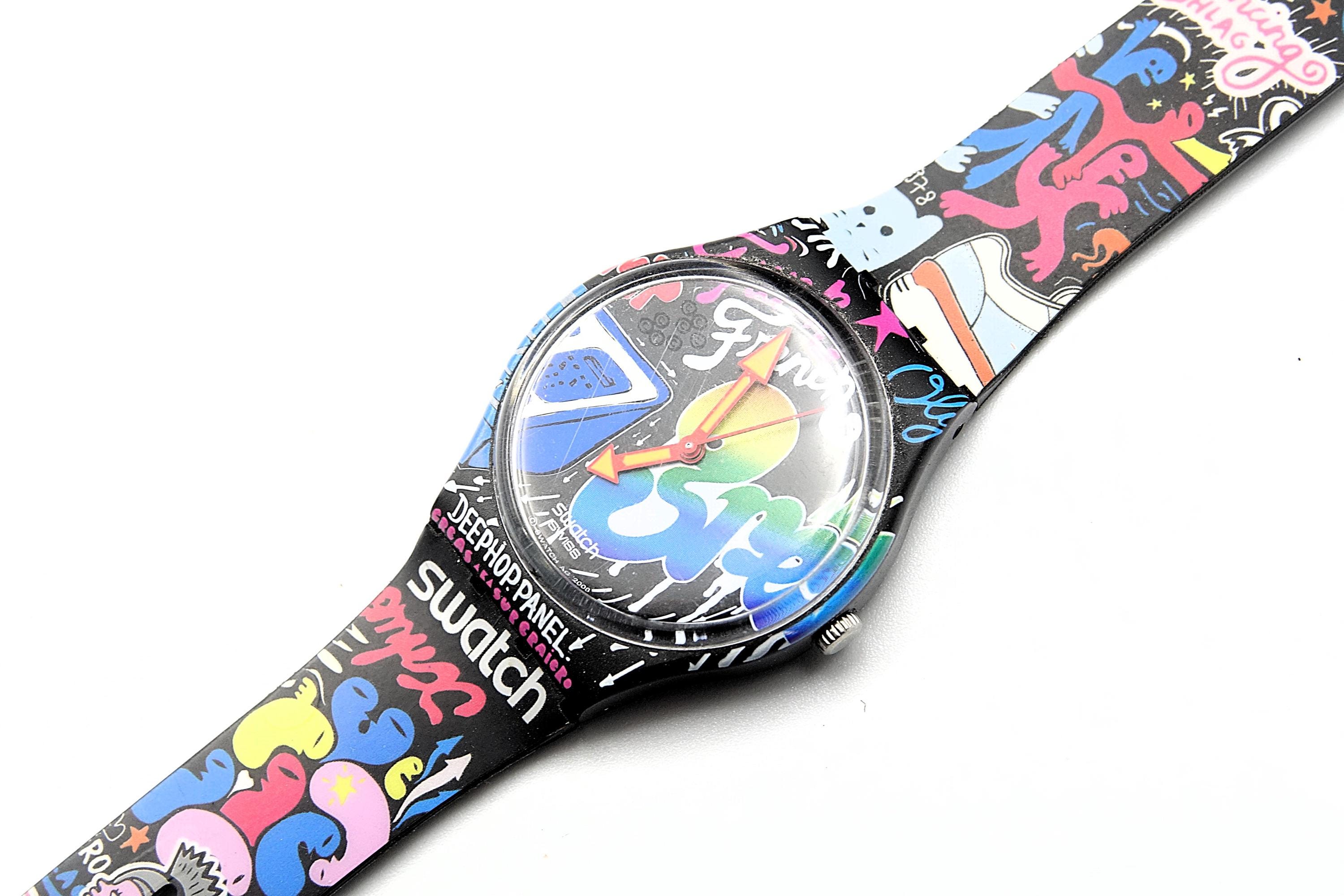 Swatch watch GE169 -JEU DE BILLES Las mejores ofertas en Caso de goma de Goma Swatch Relojes  main image 4